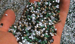 PP/PET/PA Mixed Pellets recycled materials